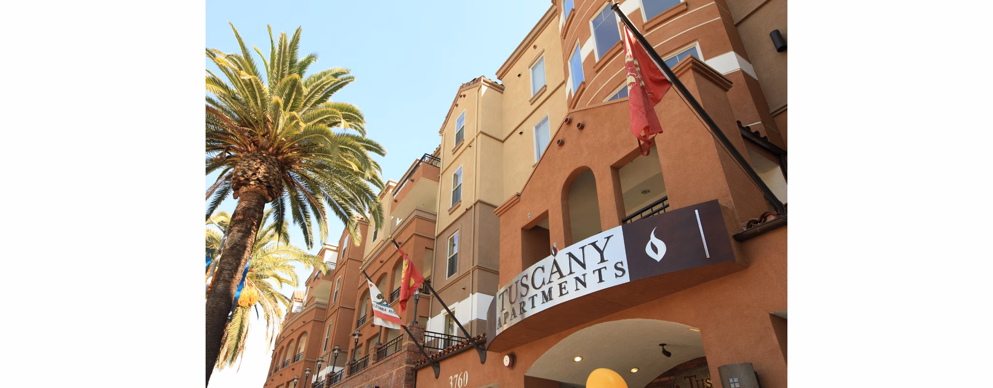 exterior at Tuscany Apartments