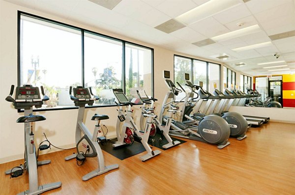fitness center at Tuscany Apartments