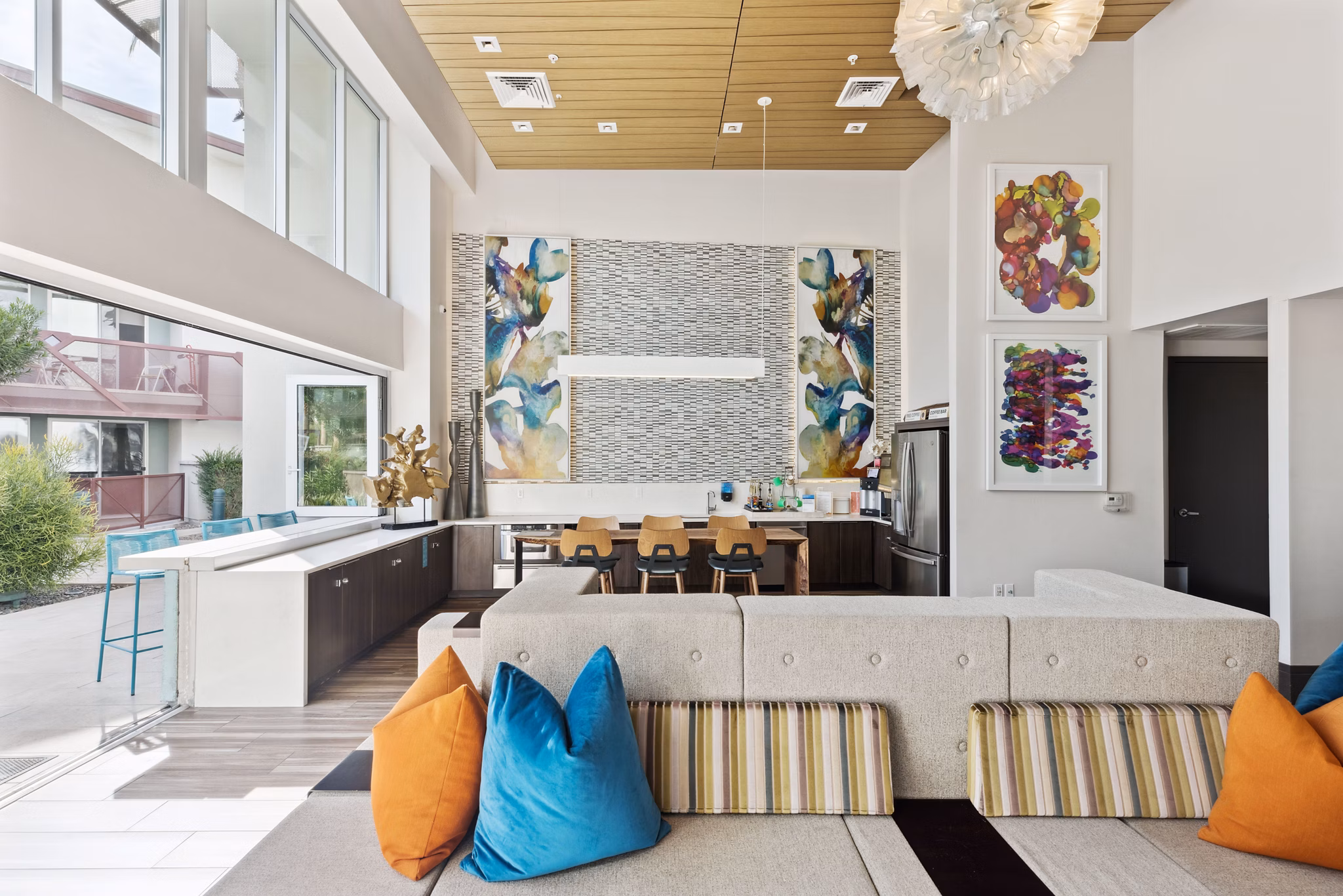 clubhouse at The Standard Apartments