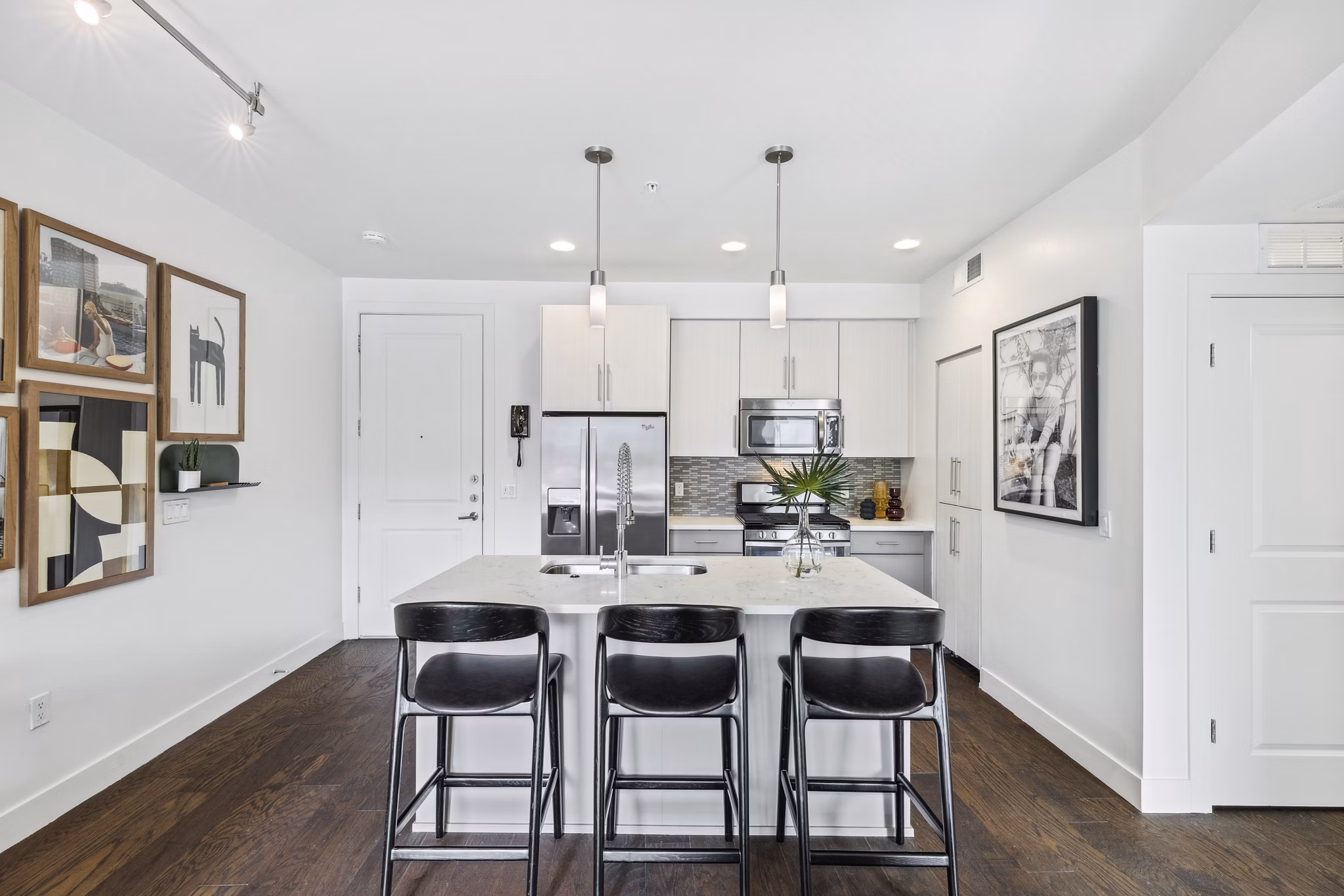 kitchen at The Standard Apartments