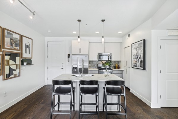 kitchen at The Standard Apartments