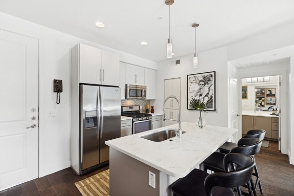 kitchen at The Standard Apartments