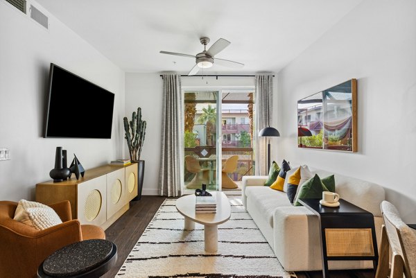 living room at The Standard Apartments