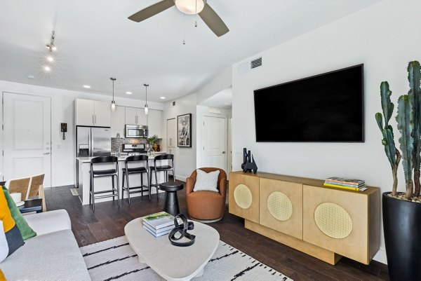 living room at The Standard Apartments