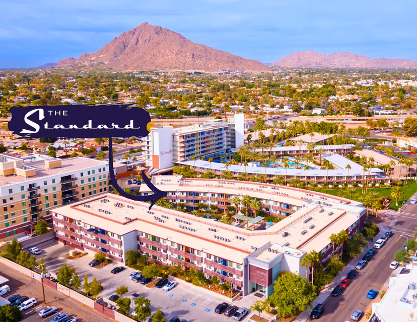 view at The Standard Apartments