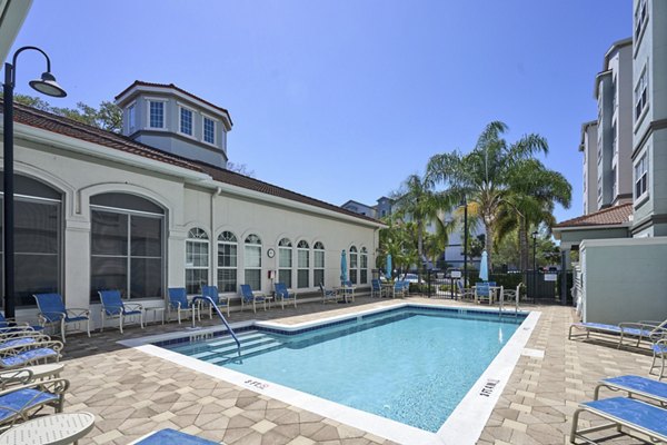 Arietta Apartments: Luxury pool blending relaxation and elegance in our modern community