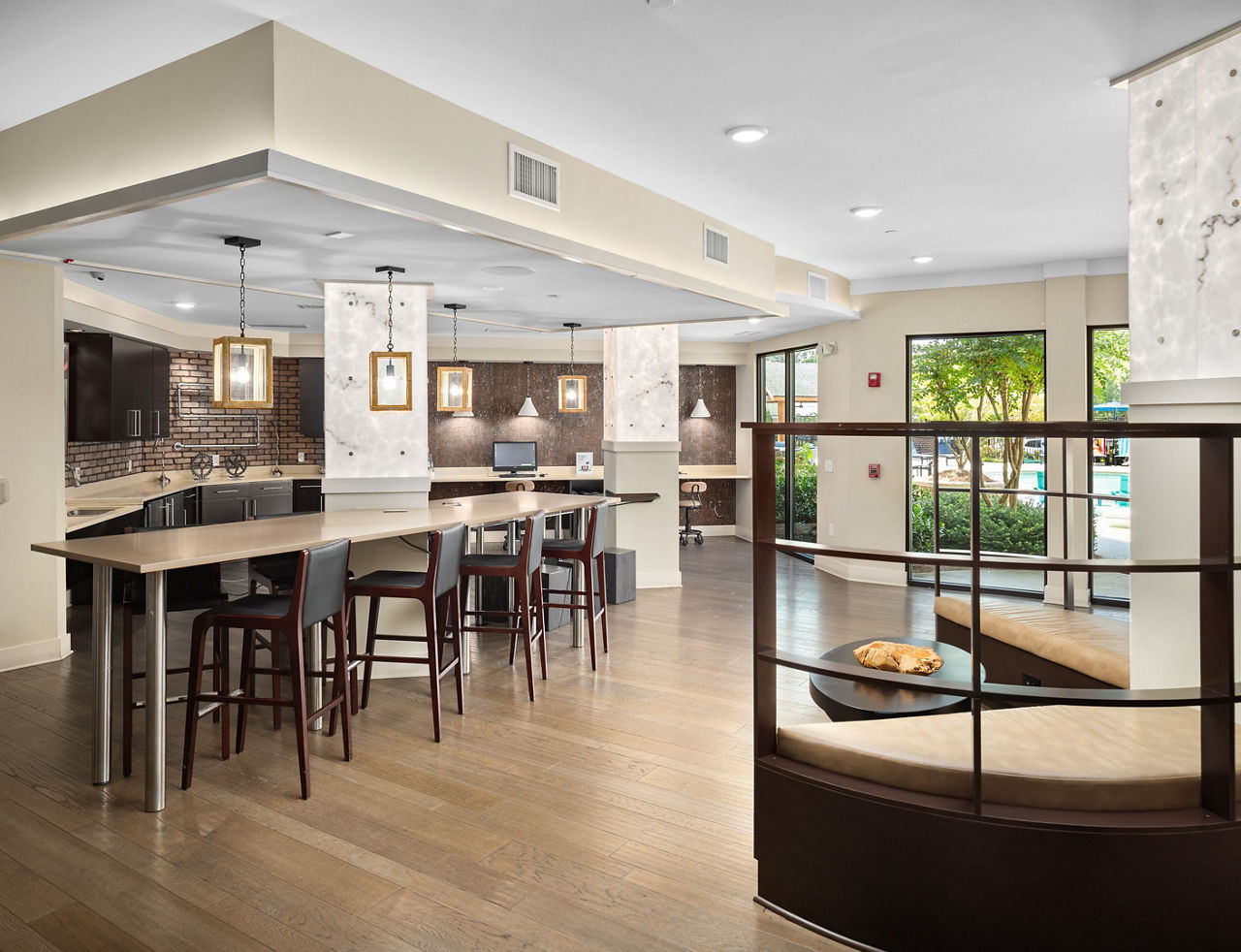 Lobby at 400 Belmont Apartments (4 of 4)