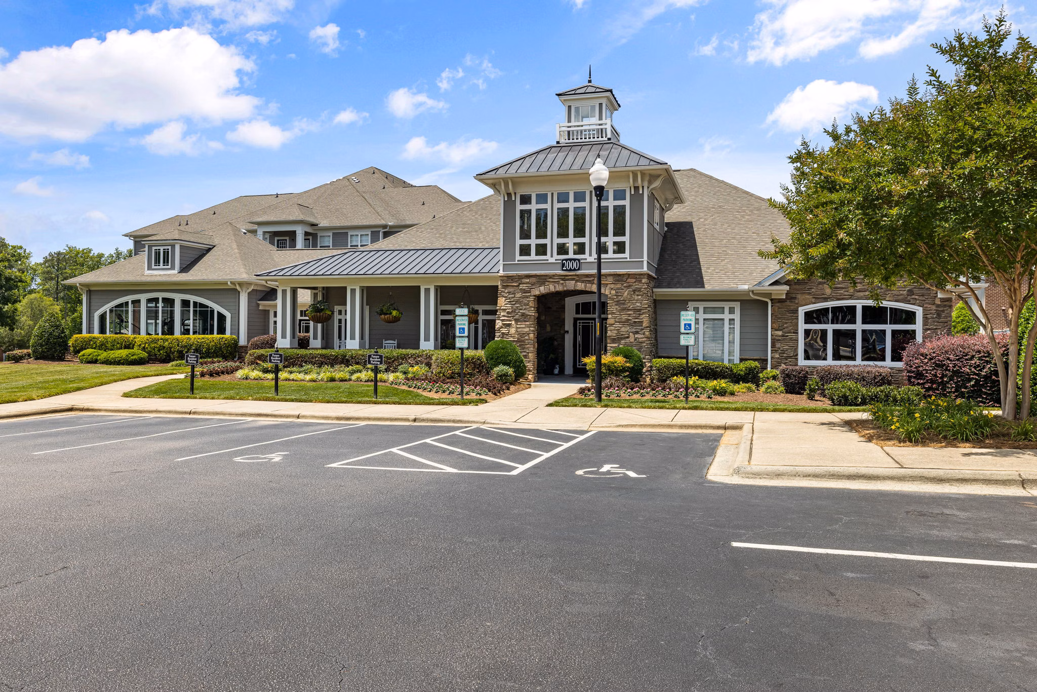 Windsor at Tryon Village: Elegant view of luxury apartments in Cary, NC