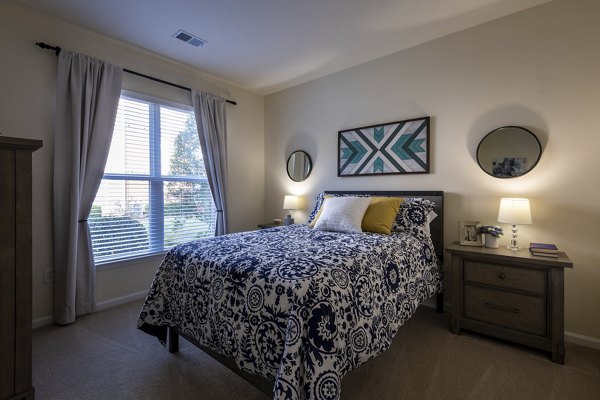 bedroom at Windsor at Tryon Village Apartments