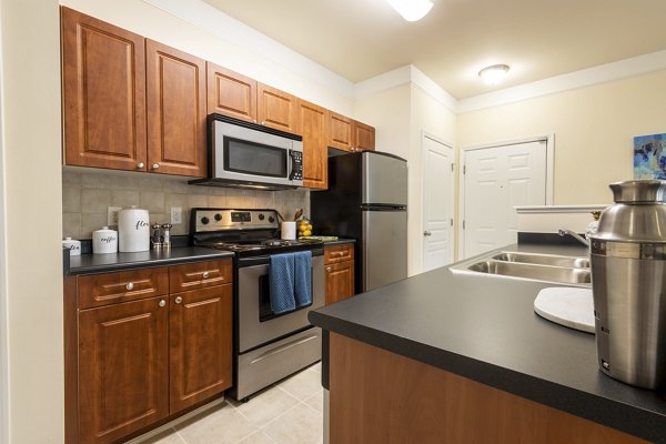 kitchen at Windsor at Tryon Village Apartments