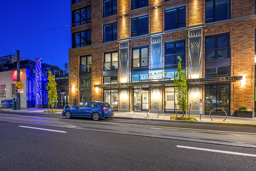 Dianne Apartments: Elegant building showcasing luxury design in a prime urban setting