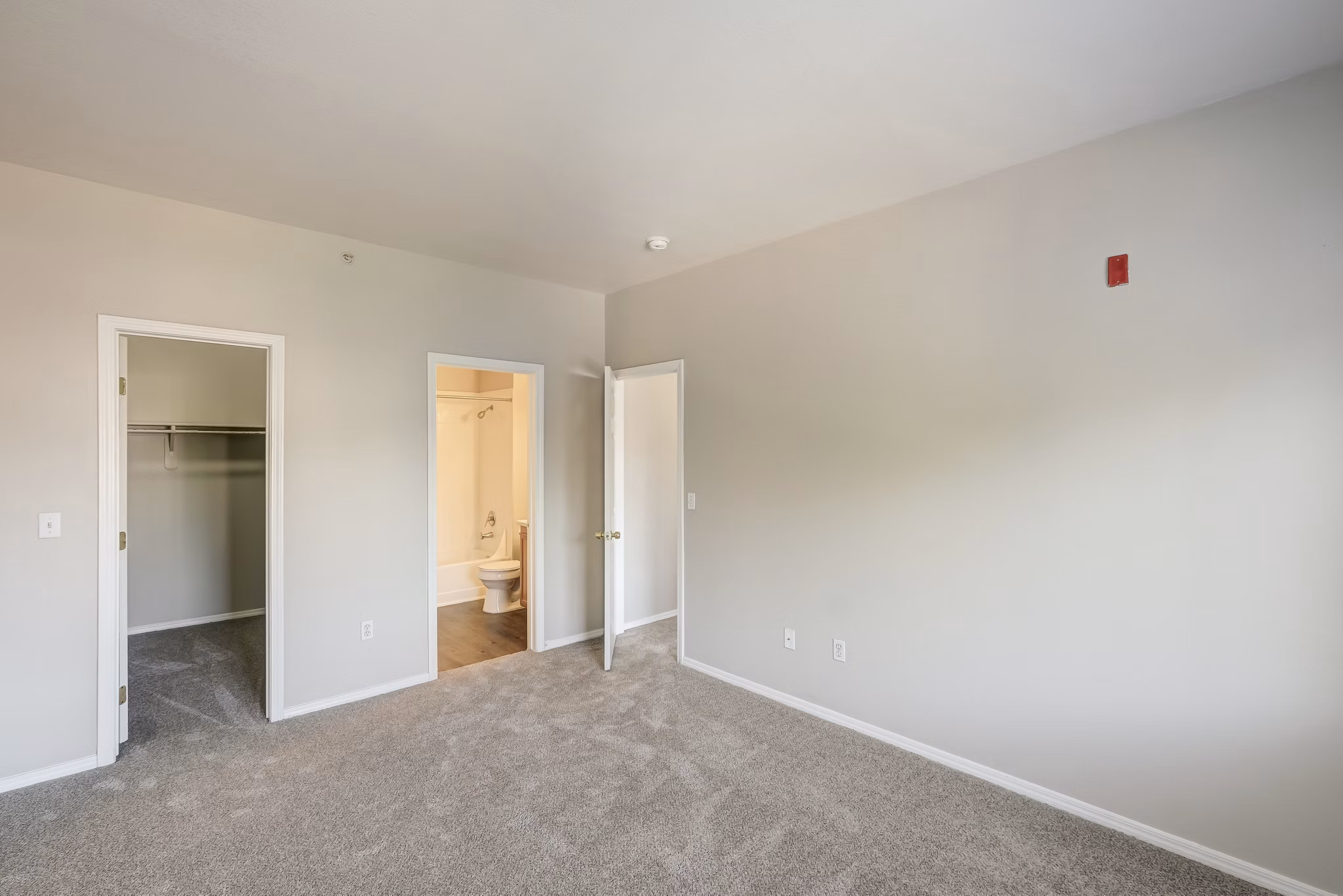 bedroom at North Creek Apartments