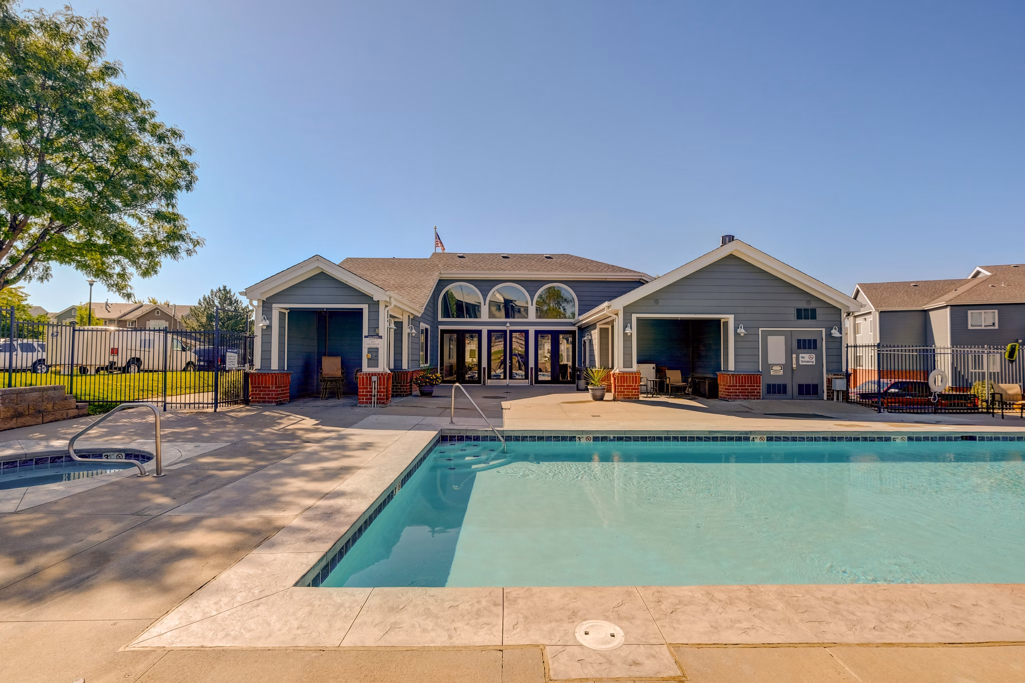 pool at North Creek Apartments