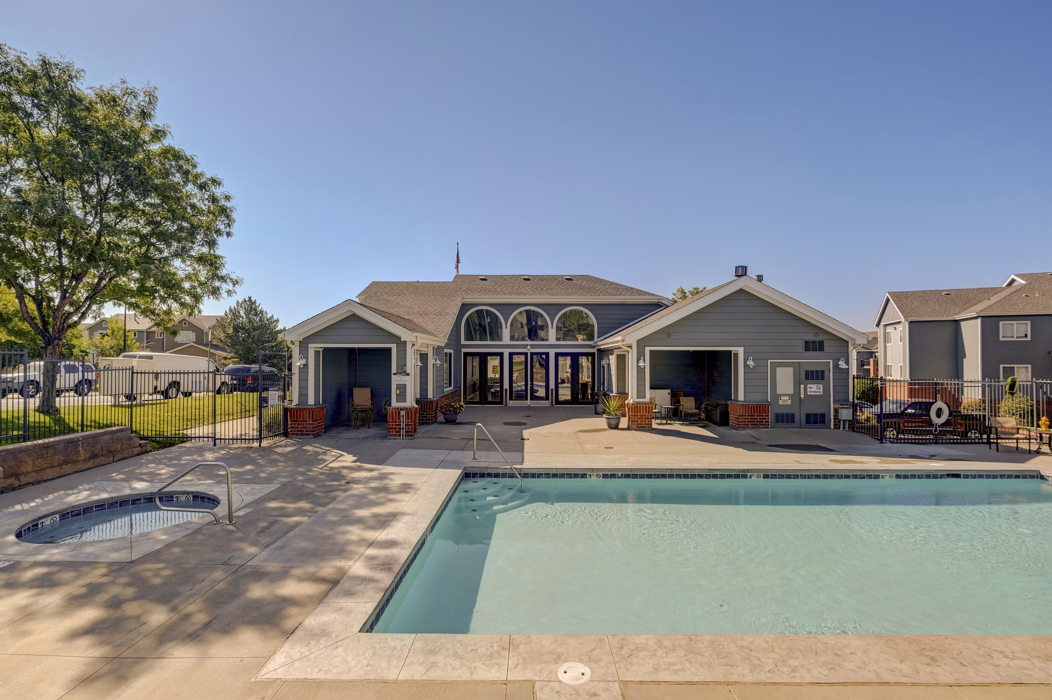 pool at North Creek Apartments