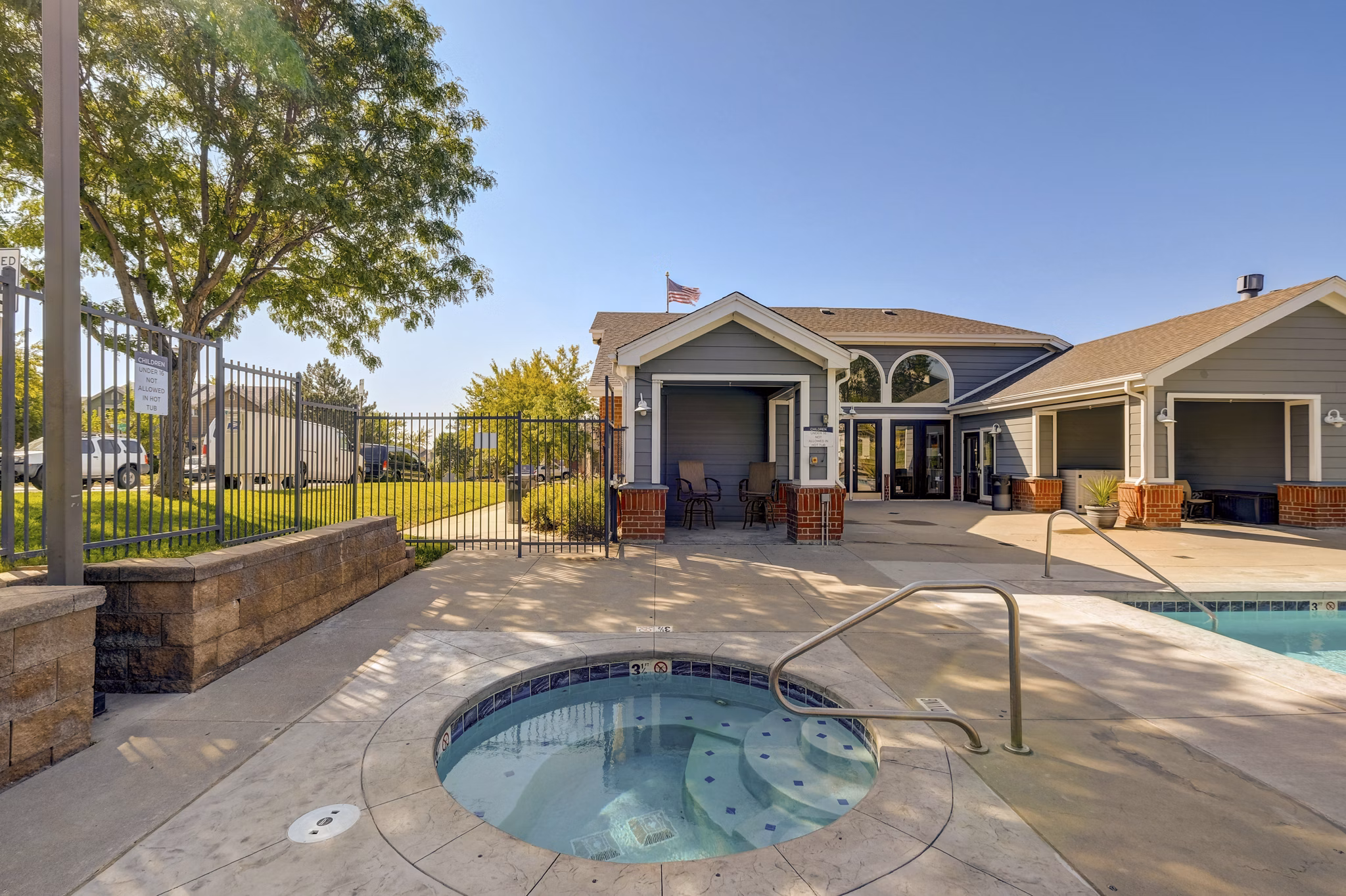 pool at North Creek Apartments