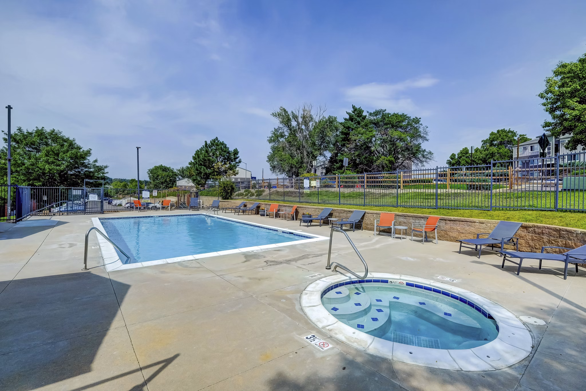 pool at North Creek Apartments