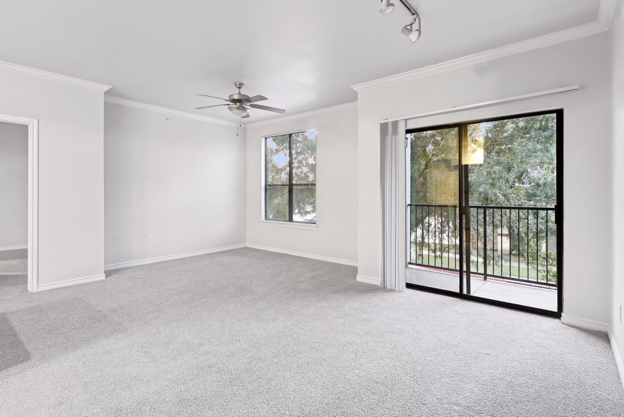 living room at Residences at the Collection Apartments