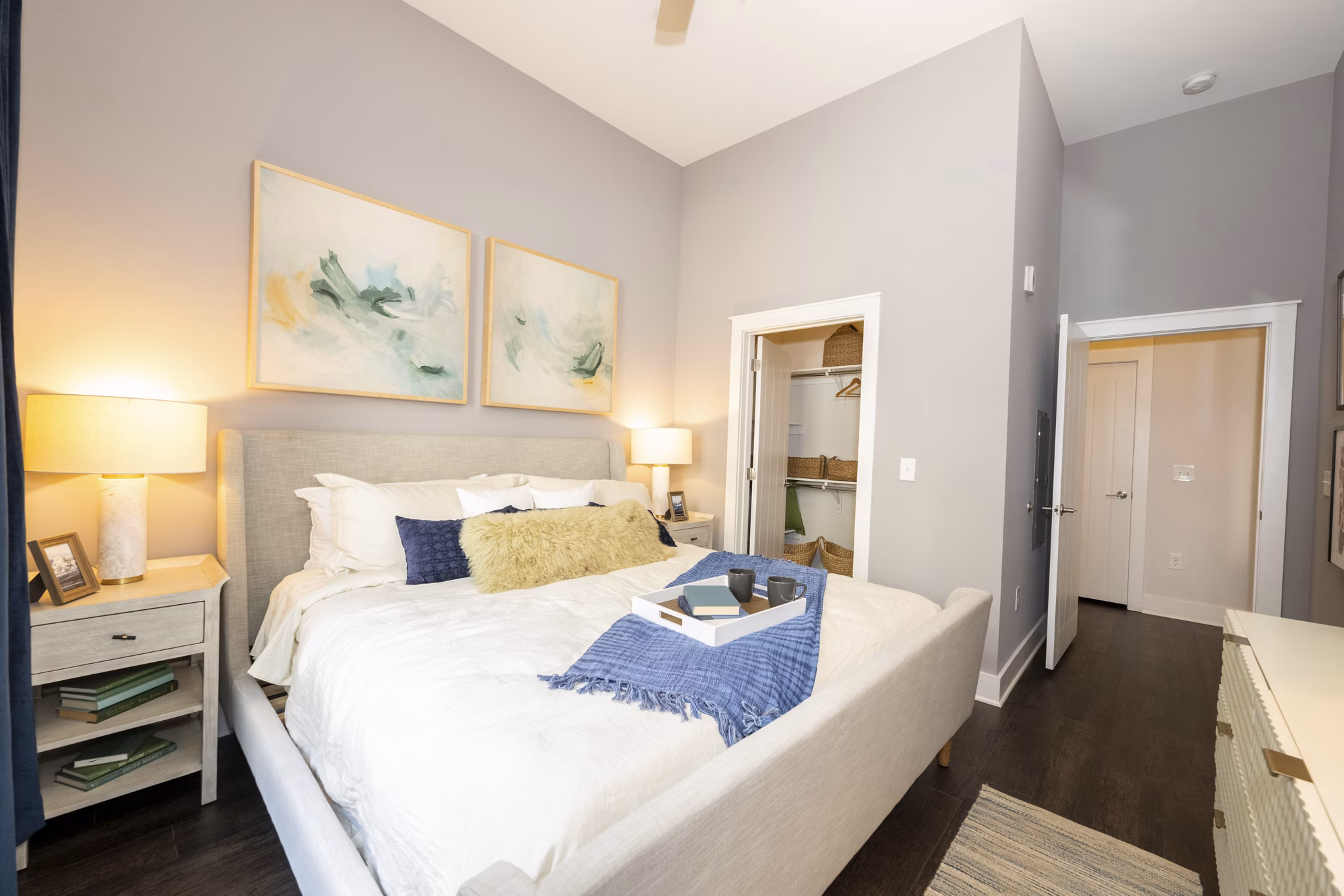 bedroom at Ellison on Broad Apartments 