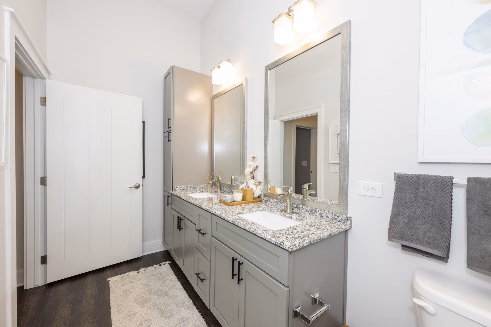 bathroom at Ellison on Broad Apartments 