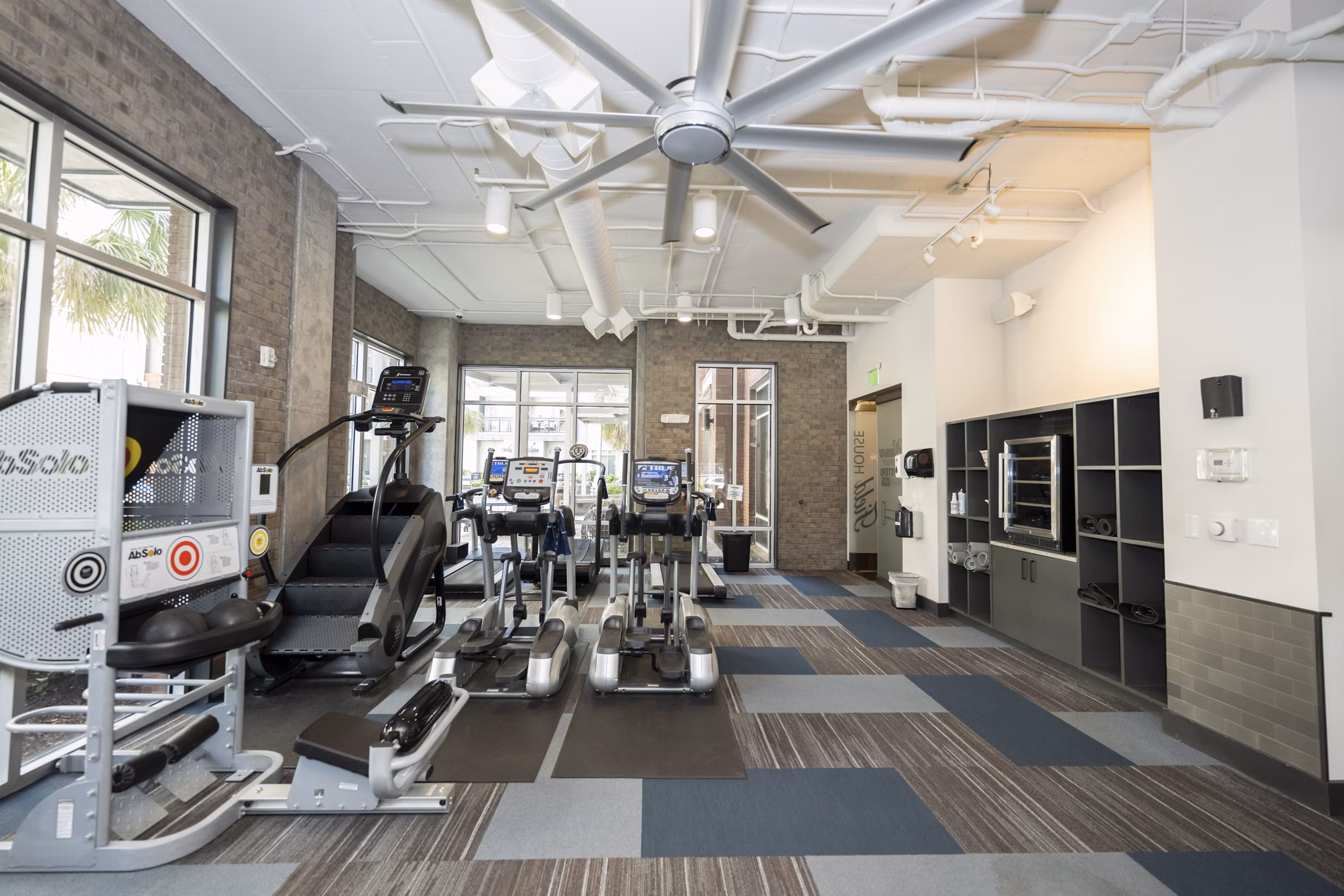 fitness center at Ellison on Broad Apartments 