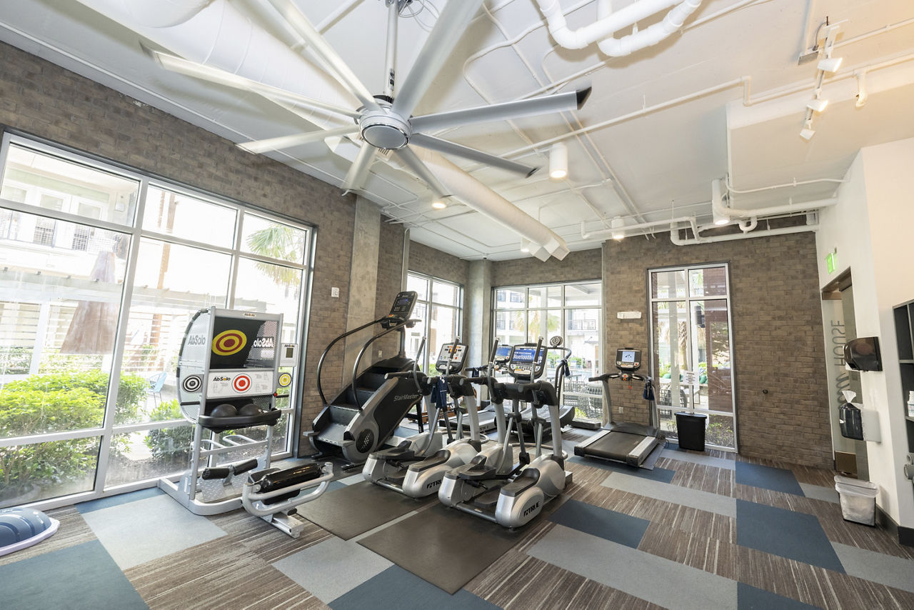 Gym at Ellison On Broad Apartments (2 of 3)