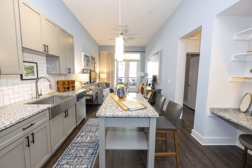 kitchen at Ellison on Broad Apartments 
