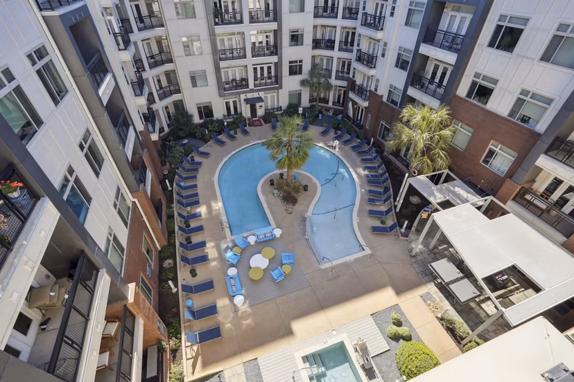 pool at Ellison on Broad Apartments 