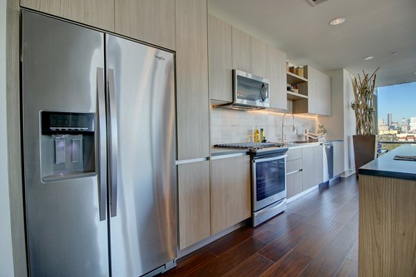 kitchen at The Southmore Apartments
