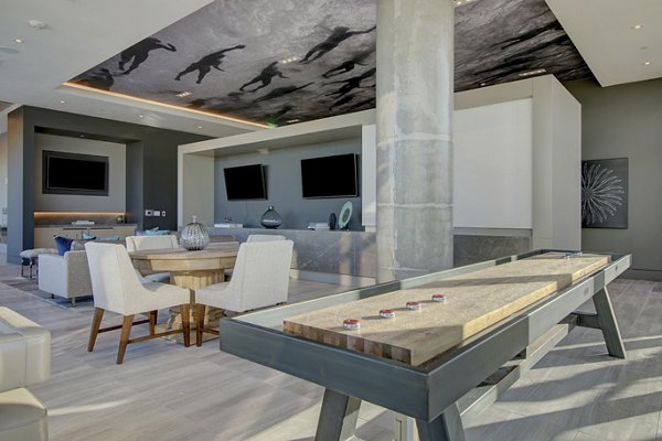 game room at The Southmore Apartments