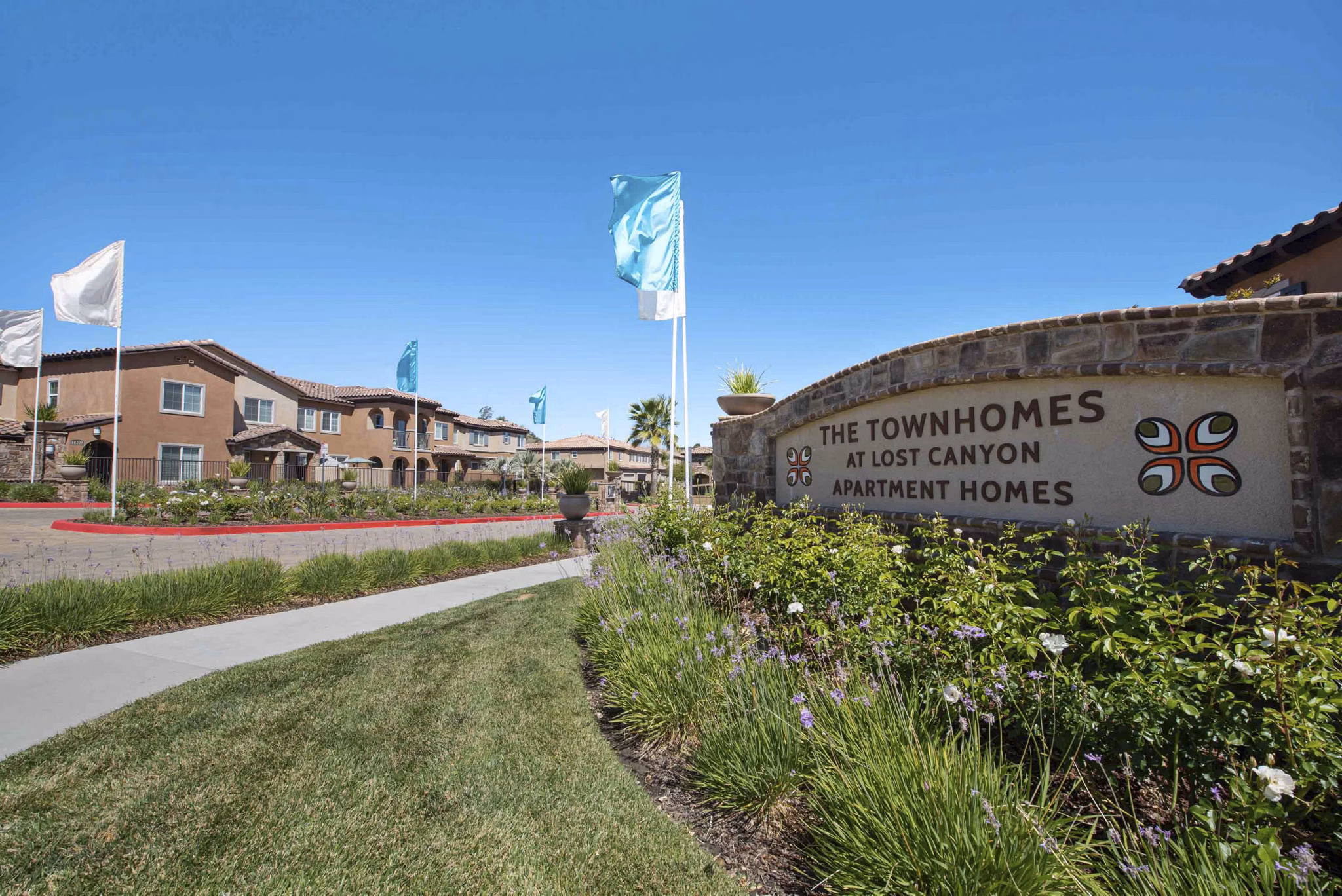 building/exterior at Townhomes at Lost Canyon Apartments