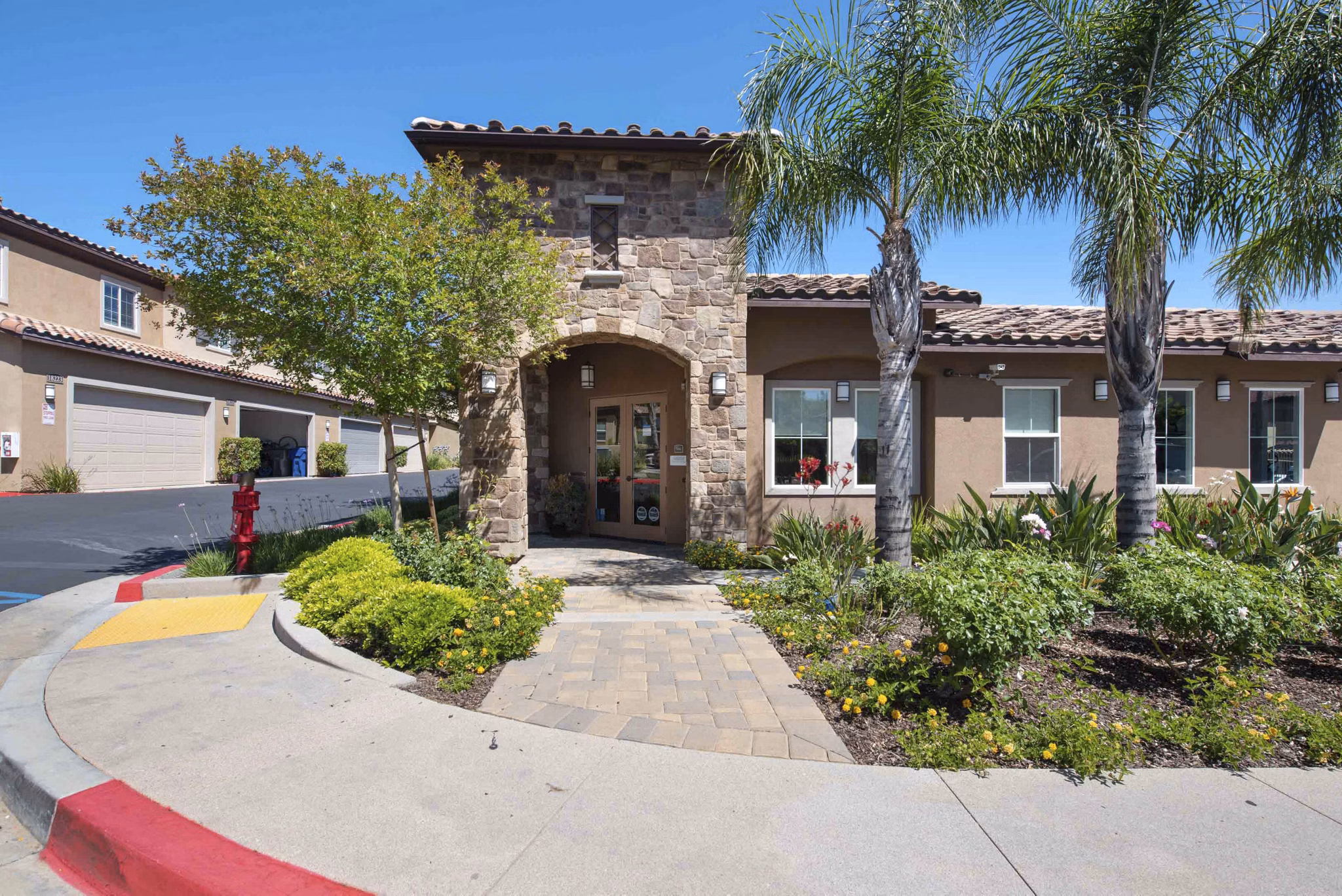 building/exterior at Townhomes at Lost Canyon Apartments