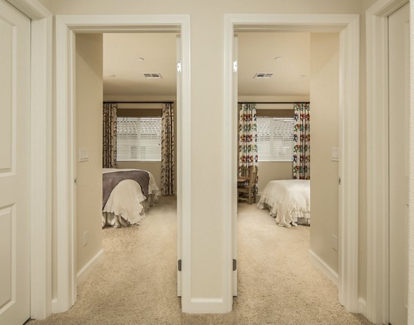 bedroom at Townhomes at Lost Canyon Apartments