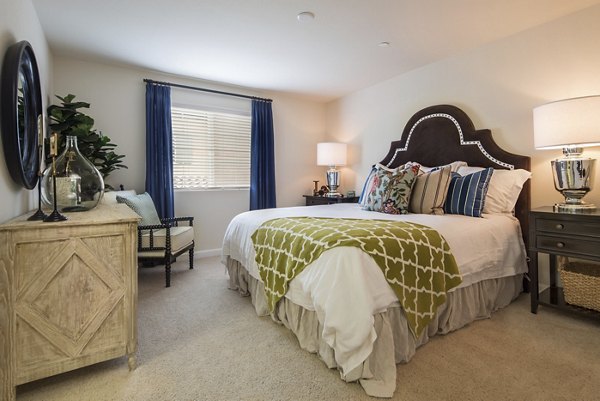 bedroom at Townhomes at Lost Canyon Apartments