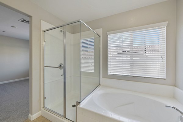 bathroom at Townhomes at Lost Canyon Apartments