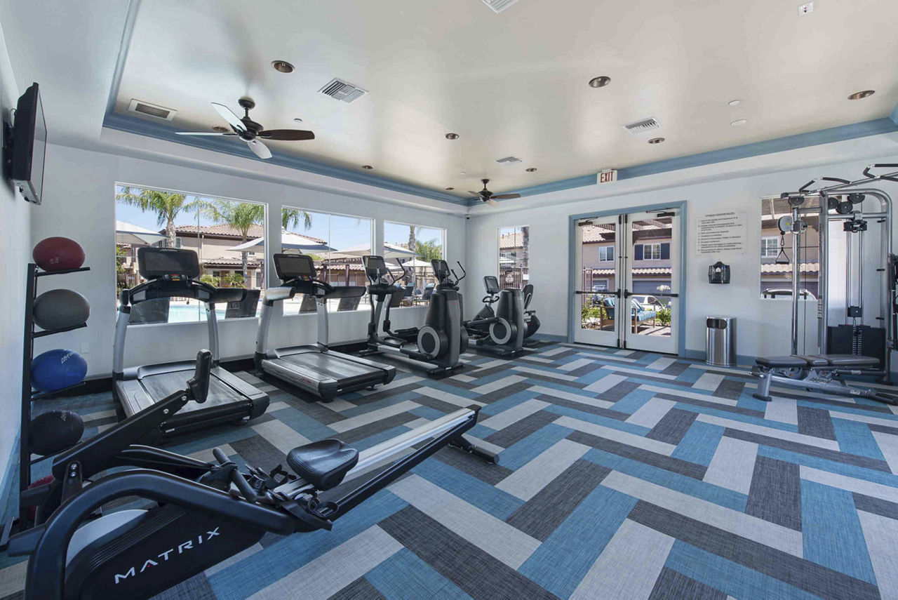 Gym at Townhomes At Lost Canyon Apartments (2 of 2)