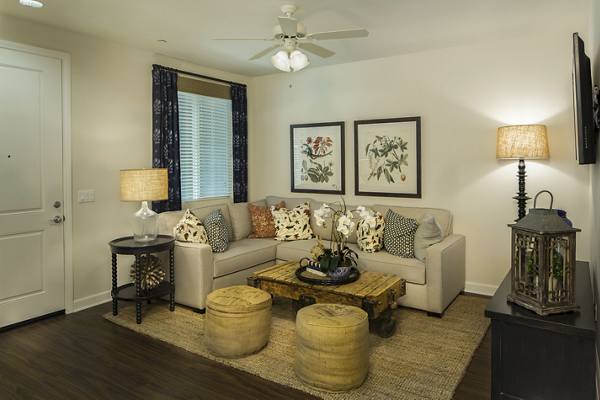 living room at Townhomes at Lost Canyon Apartments