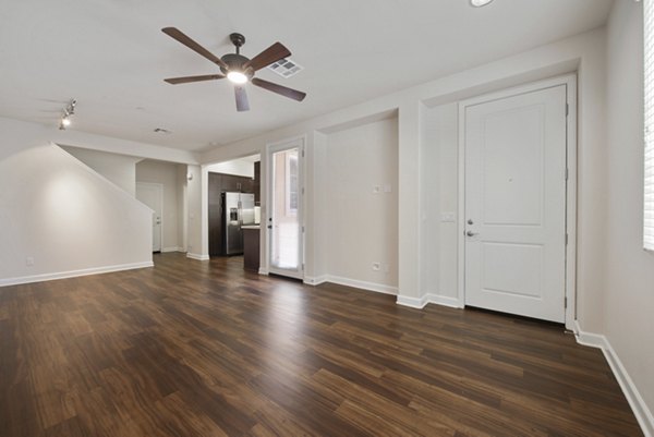 living room at Townhomes at Lost Canyon Apartments