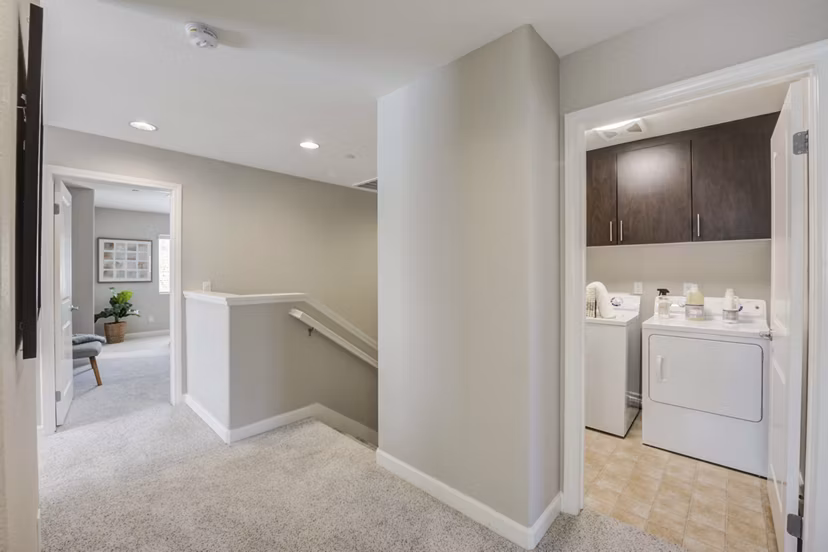 laundry room at Townhomes at Lost Canyon Apartments