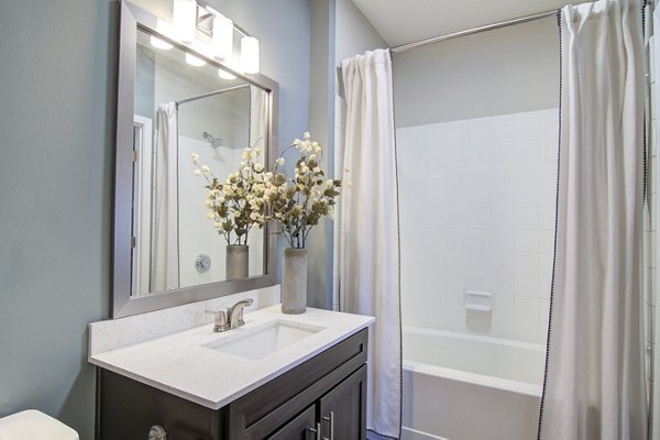 bathroom at Avana North Point Apartments