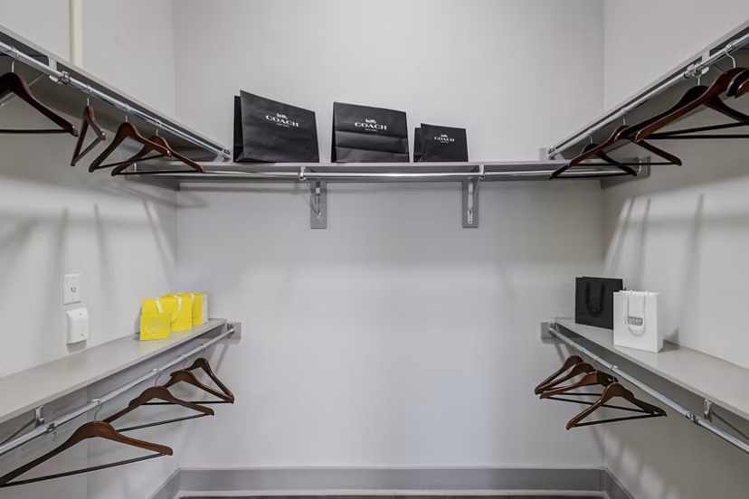 closet at Landmark on Lovers Apartments