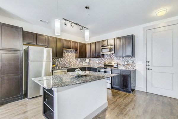 kitchen at Landmark on Lovers Apartments            