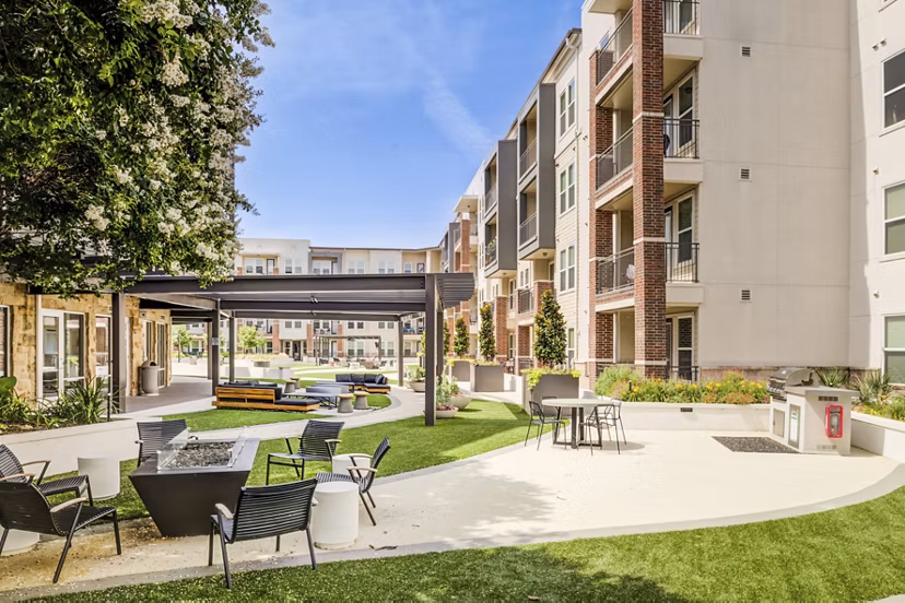 recreational area at Landmark on Lovers Apartments