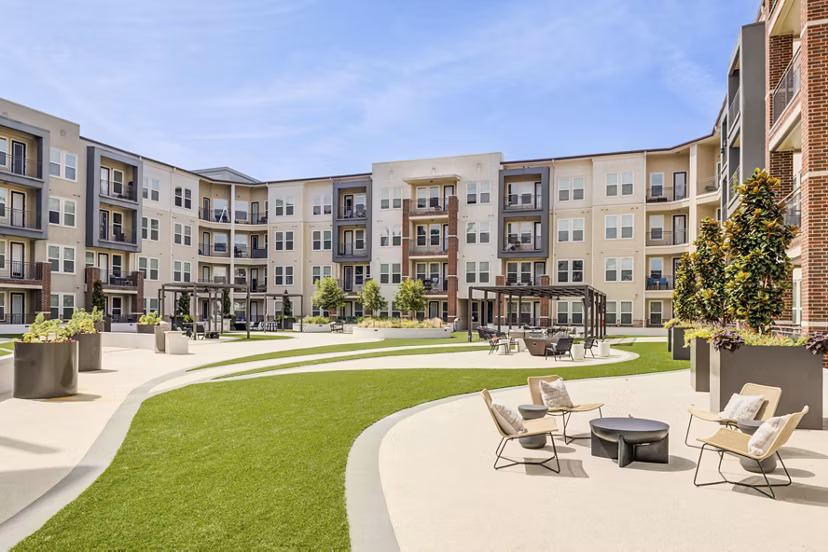 recreational area at Landmark on Lovers Apartments
