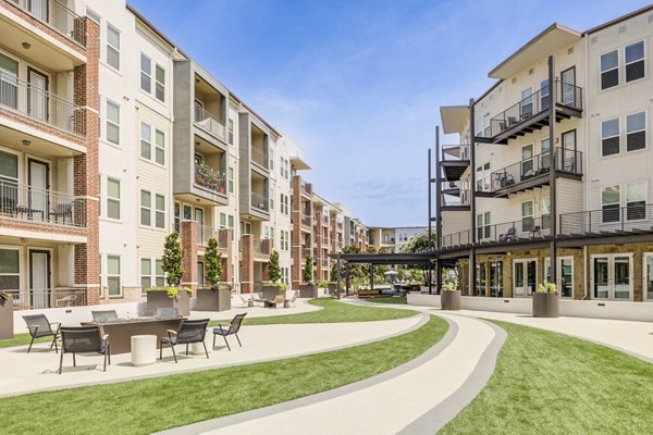 recreational area at Landmark on Lovers Apartments