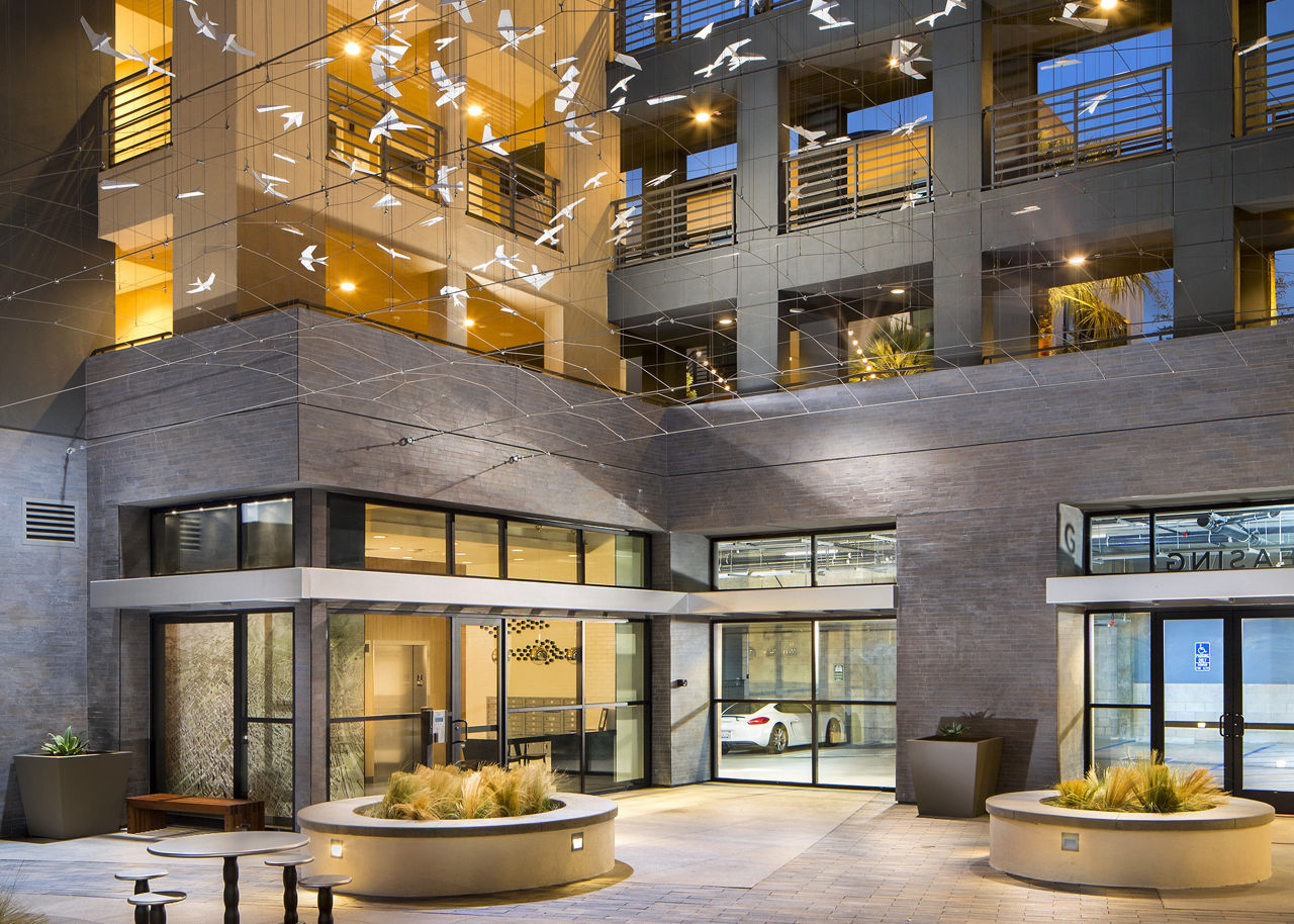 The Hudson is a similar property to Stone Pine Apartments located in Pasadena