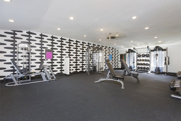 fitness center at Brookside 112 Apartments