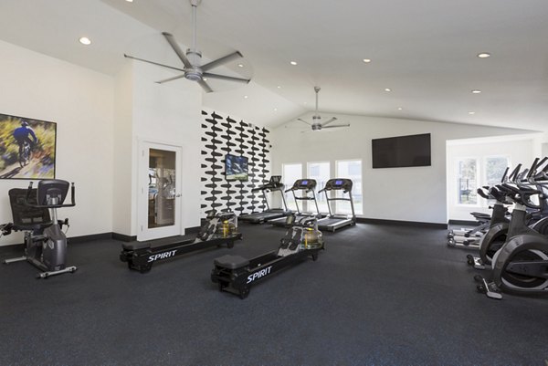 fitness center at Brookside 112 Apartments