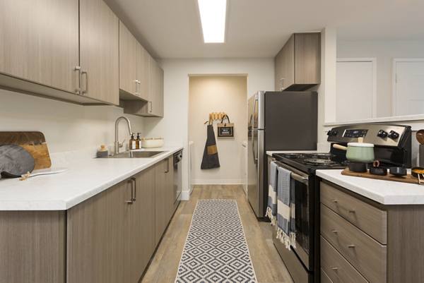 kitchen at Brookside 112 Apartments