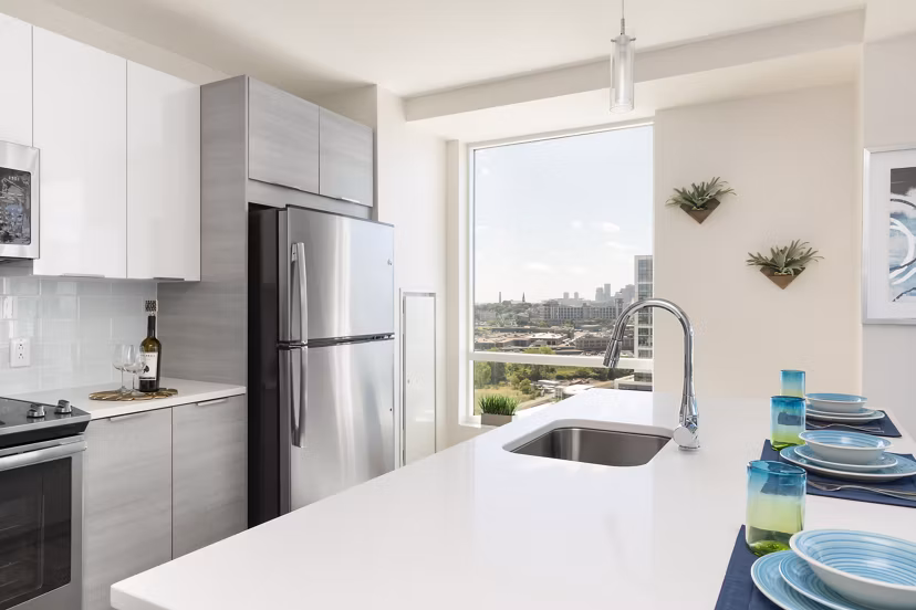 kitchen at Montaje Apartments
