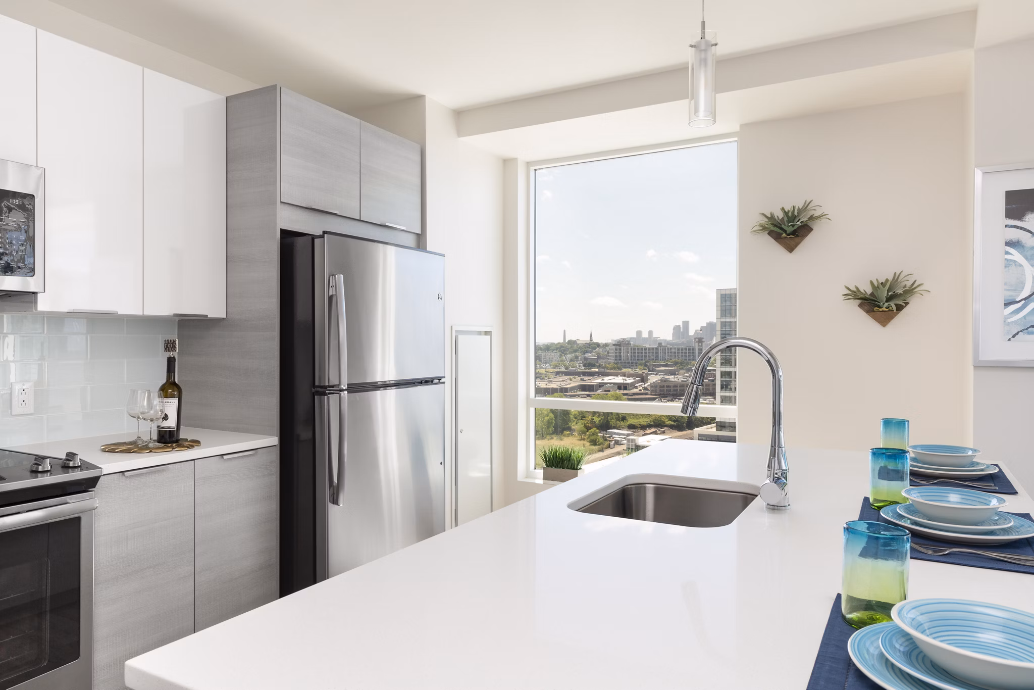 kitchen at Montaje Apartments